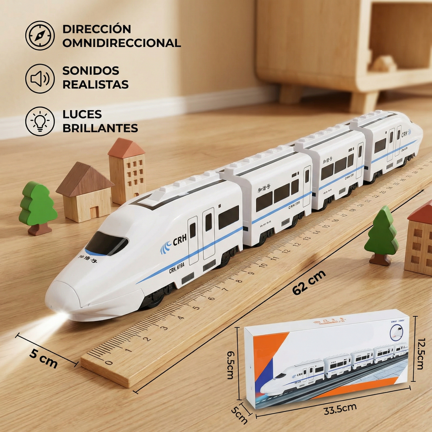 TrainTrekker - Train à Tirer Éducatif pour Tout-Petits