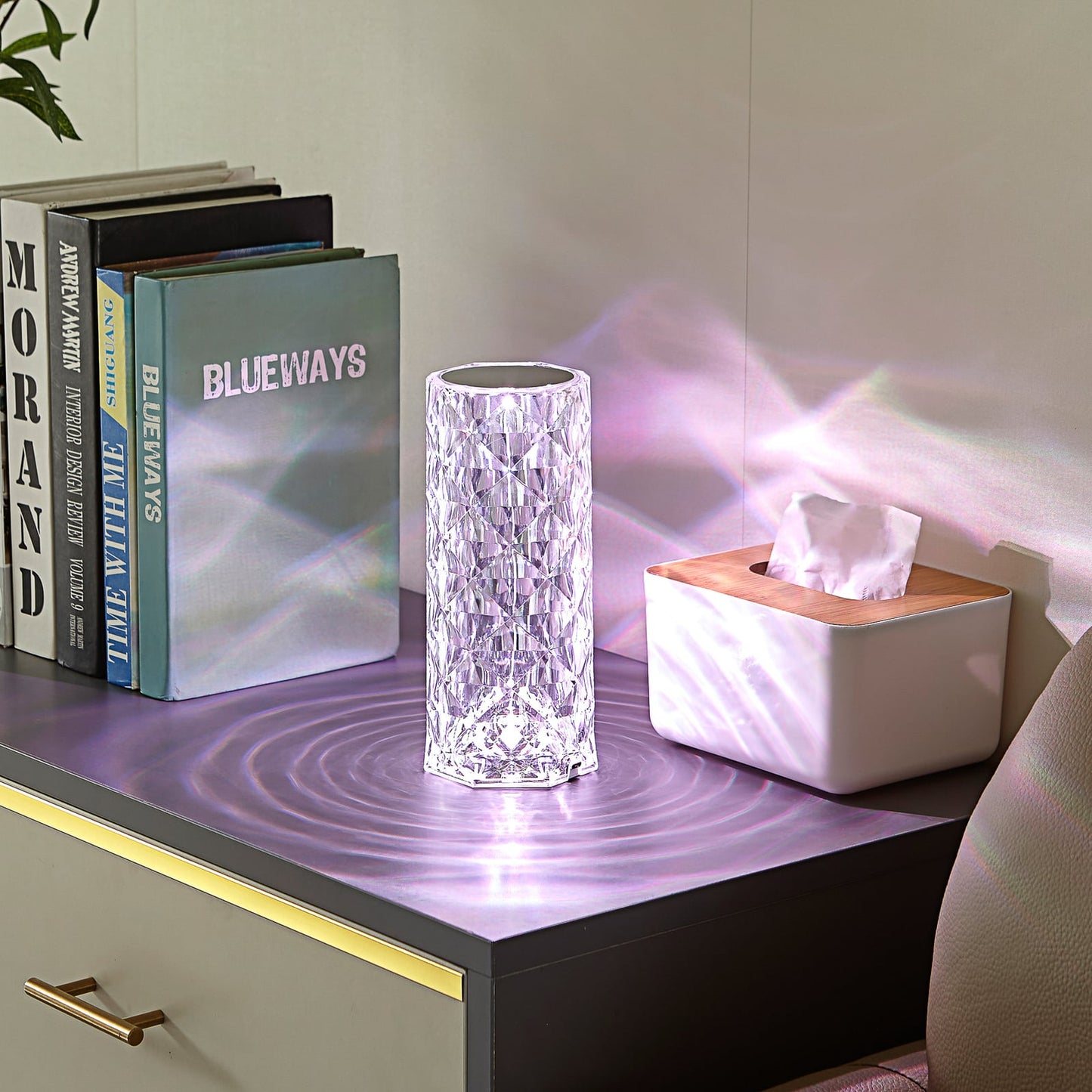lampe à poser LED rechargeable Lindby Louane, 21,5 cm, USB, RGBW