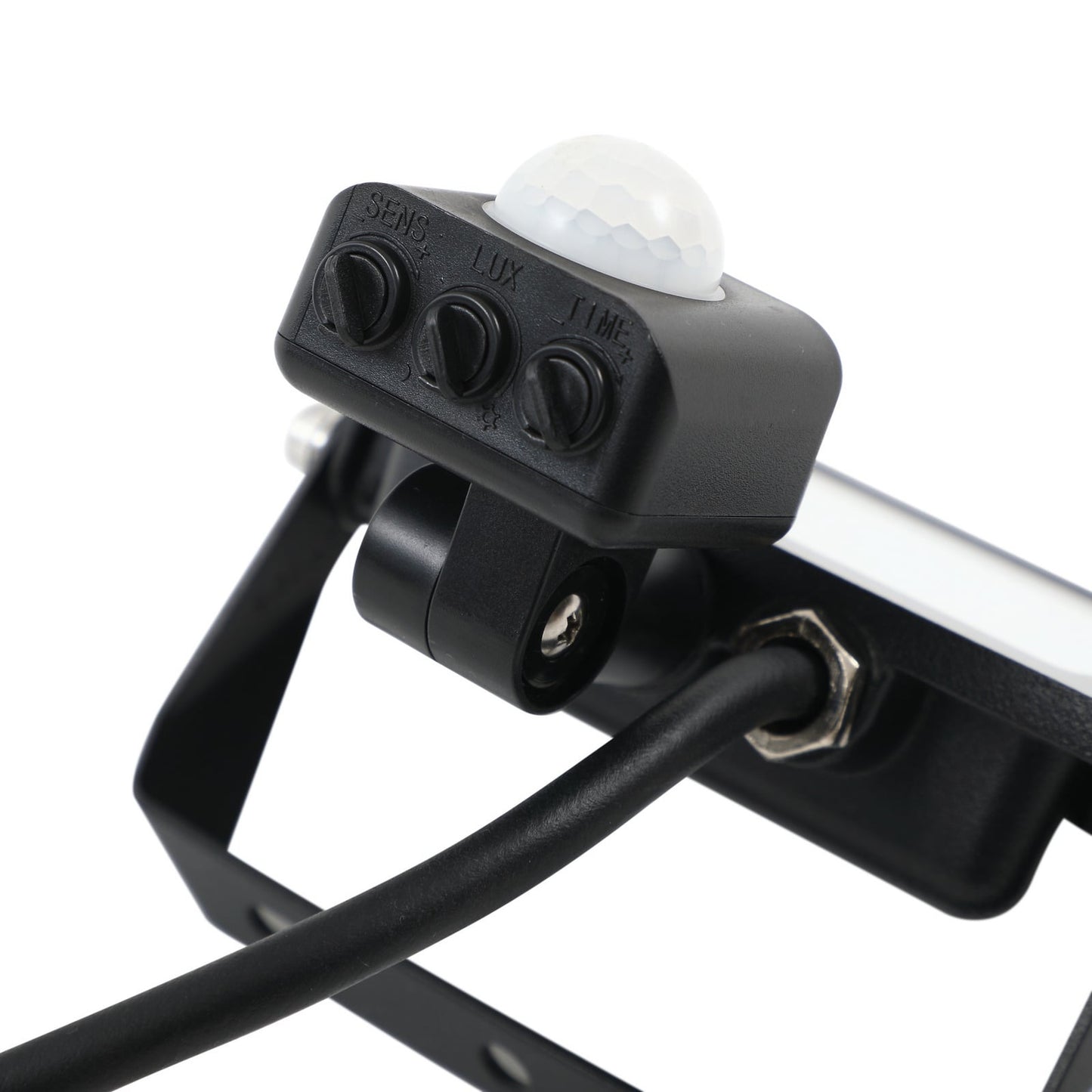 Prios Maikel Projecteur d'extérieur LED, 20 W, 1500 lm, métal, capteur
