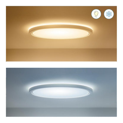 Plafonnier LED Wiz Superslim RGBW O42cm Blanc – photo 4