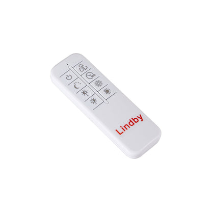 Plafonnier LED Lindby Velua Blanc Bois Clair CCT Ø 50 Cm – photo 10