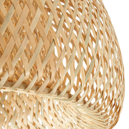 Plafonnier Lindby Jadwiga Ø 45 Cm Bambou E27 – photo 7