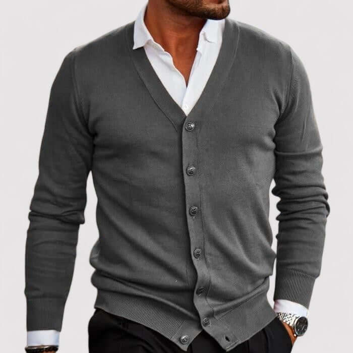 Pull en Maille Homme – Bordeaux
