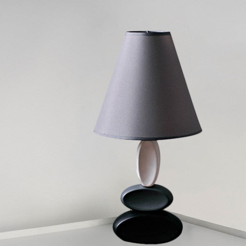Lampe de Bureau Élégante avec Abat-jour en Coton