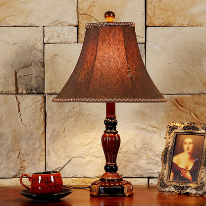 Lampe Élégante Abat Jour Cloche en Tissu – photo 2