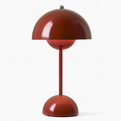 Lampe de Table Élégante Nordique – coloris Rouge-bordeaux