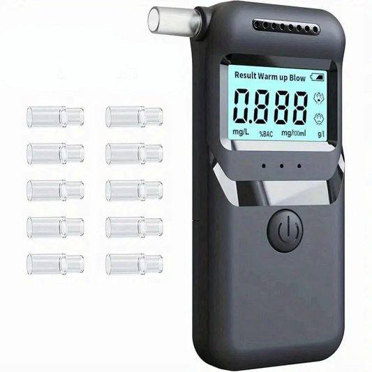 AlcoZen™ – Éthylotest Électronique Portable à Affichage LCD Précis