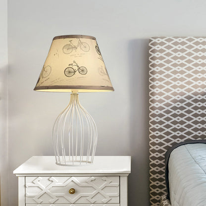 Lampe de Table Chic en Metal avec Abat Jour Conique – photo 4