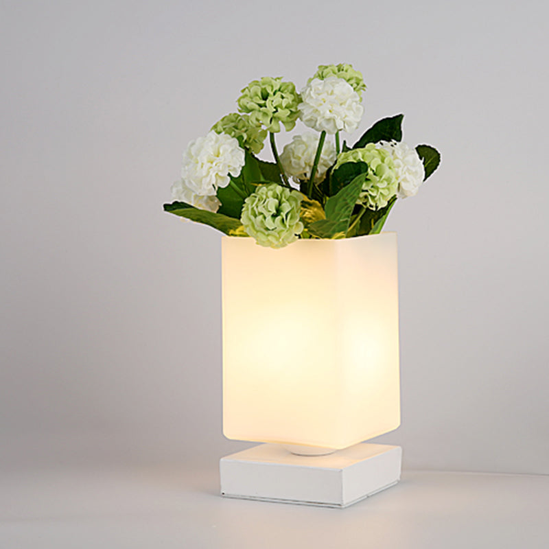 Lampe de Nuit Élégante en Verre pour Chambre à Coucher