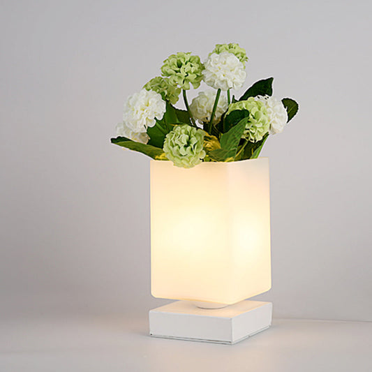 Lampe de Nuit Élégante en Verre pour Chambre à Coucher