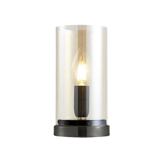 Lampe de Table Design en Verre Sombre pour Intérieur
