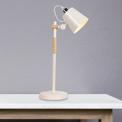 Lampe de Bureau Metal Vintage Pliable – coloris Blanc