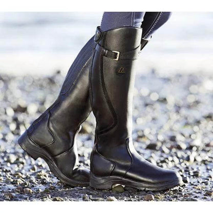 Bottes Imperméables Femme – Marron foncé