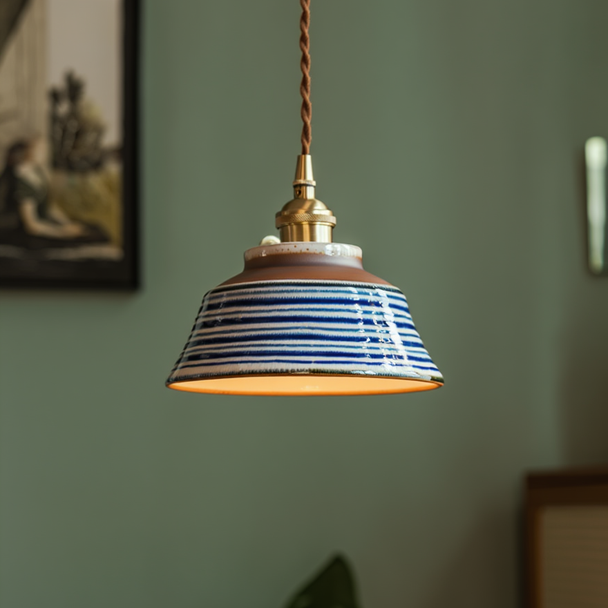LumoArt - Illuminez Votre Espace avec une Lueur Chaleureuse et Distinctive Peinte à la Main