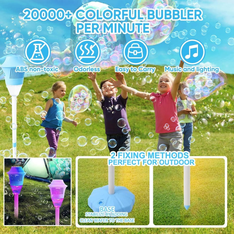 BubbleJoy - Transformez instantanément vos fêtes en festivals enchanteurs de bulles