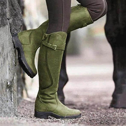 Bottes Imperméables Femme – Marron foncé