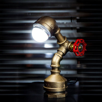 Lampe Robot Industriel en Metal avec Commutateur Mecanique – coloris Blanc