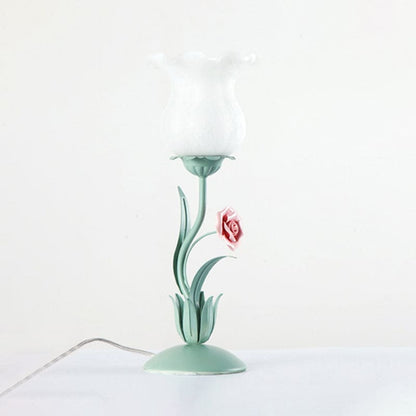 Lampe de Table Décorative Fleurie pour Chambre