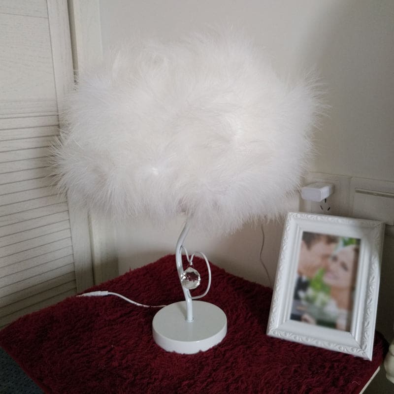 Lampe de Table Design Nuage Blanc