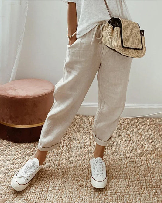 BreezyGems™️ - Super Comfortable Linen Summer Pants