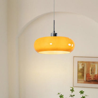 Lampe LED Design Suspendu Élégant – coloris Orange