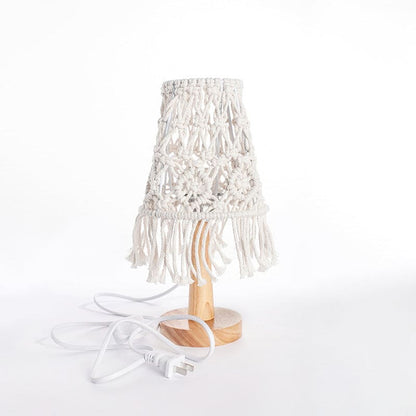 Lampe Décorative en Forme de Cône avec Base Céramique Élégante – photo 2
