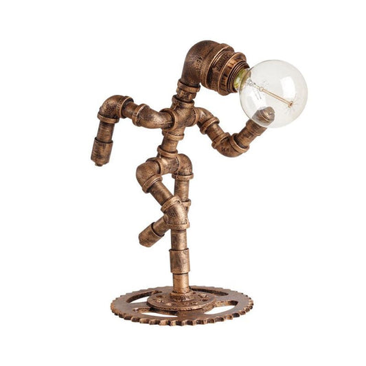 Lampe de Bureau Rétro en Métal Athlète Vintage