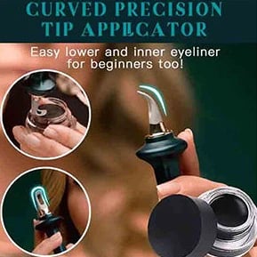 LashLine™ - Outil Eyeliner Applicateur Incurvé Longue Tenue