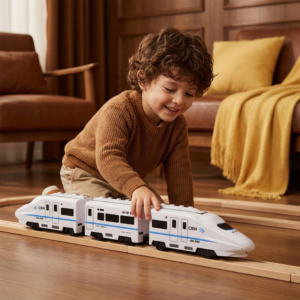 TrainTrekker - Train à Tirer Éducatif pour Tout-Petits
