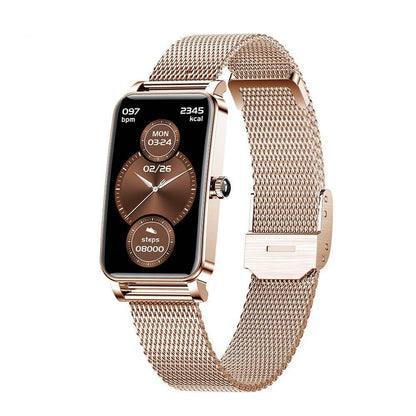 Montre Connectée Femme Chic et Sportive – coloris Stal dorée