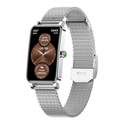 Montre Connectée Femme Chic et Sportive – coloris Stal argent