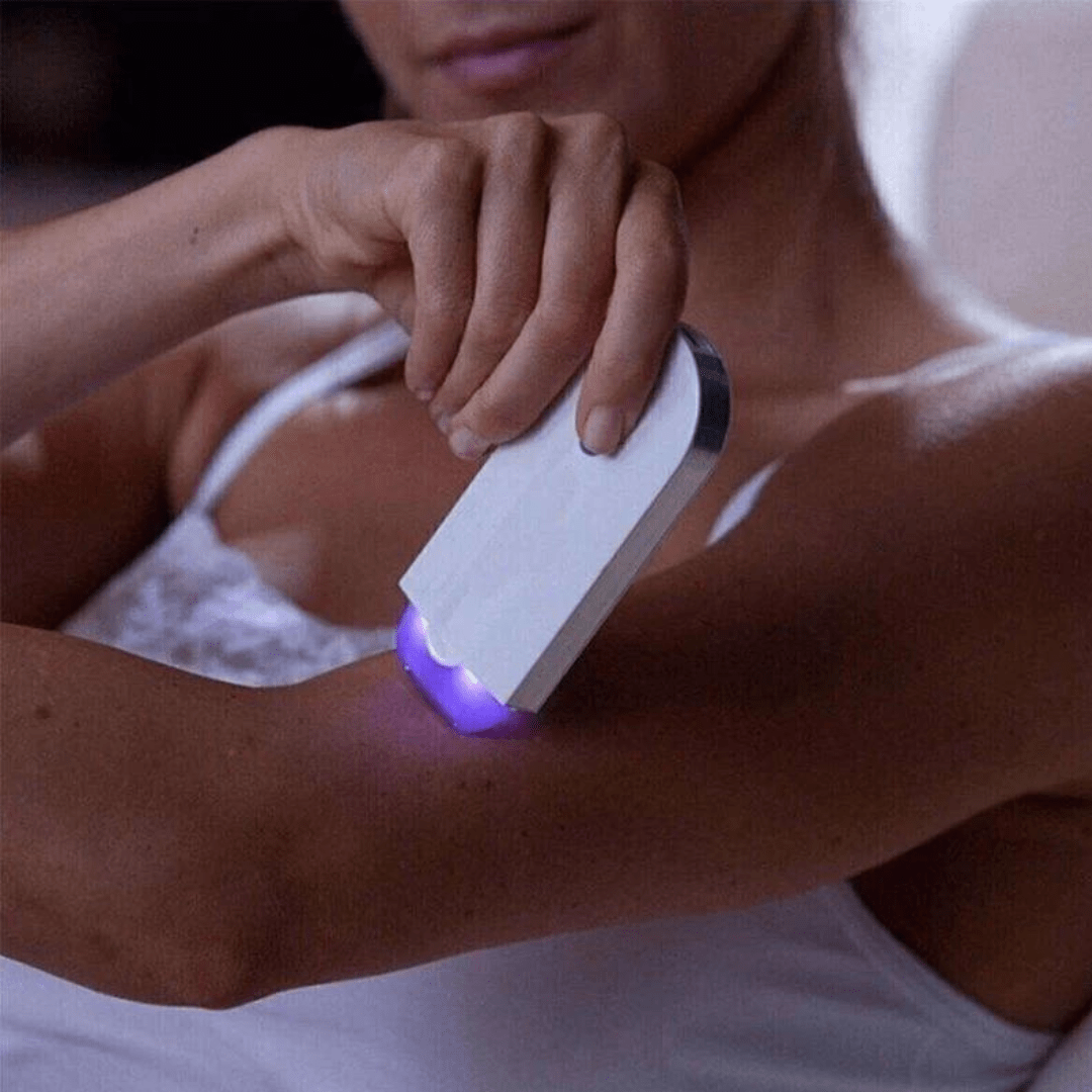 Épilateur Lumière Pulsée Élégant et Silencieux
