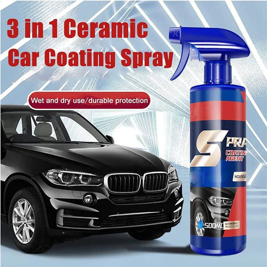 LumeaShield - Spray Lustrant et Protecteur pour Voiture