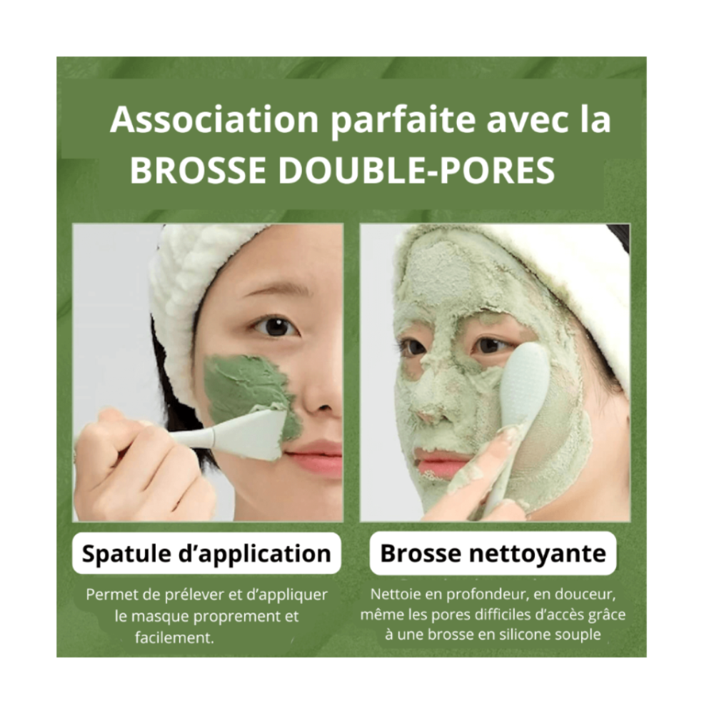 GlowMist - Masque Bouillonnant Nettoyant Basilic et Argile