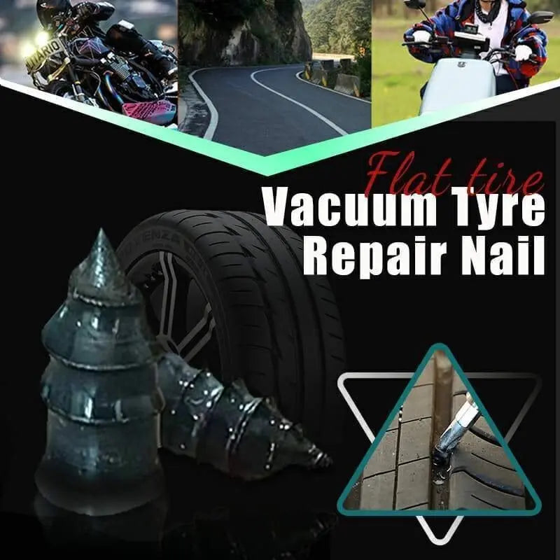TireNail™ - Kit Réparation Crevaison Pneu Caoutchouc 20 Pièces