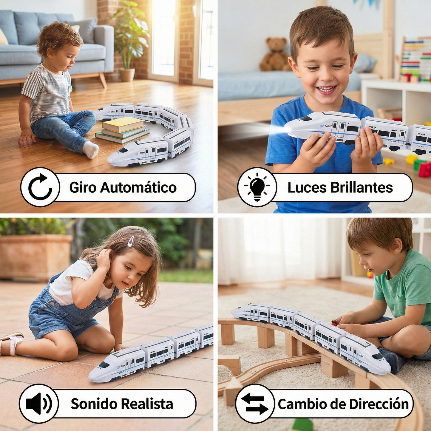 TrainTrekker - Train à Tirer Éducatif pour Tout-Petits