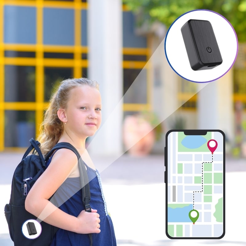 Traceur GPS pour Enfants - Sécurité et Localisation En Temps Réel