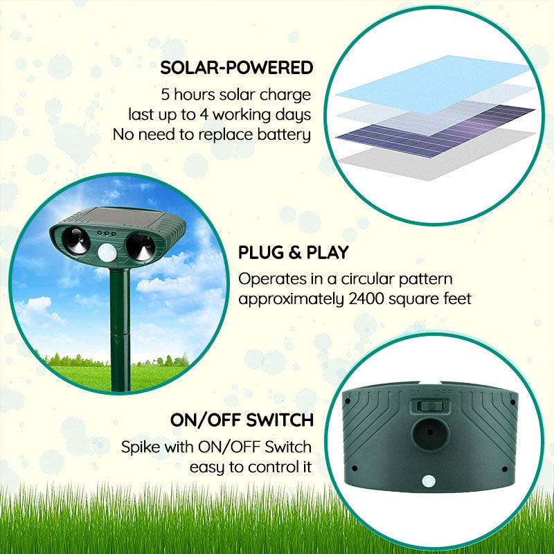 PestAway Pro - Protégez Rapidement Votre Jardin Contre Tous Les Nuisibles Extérieurs