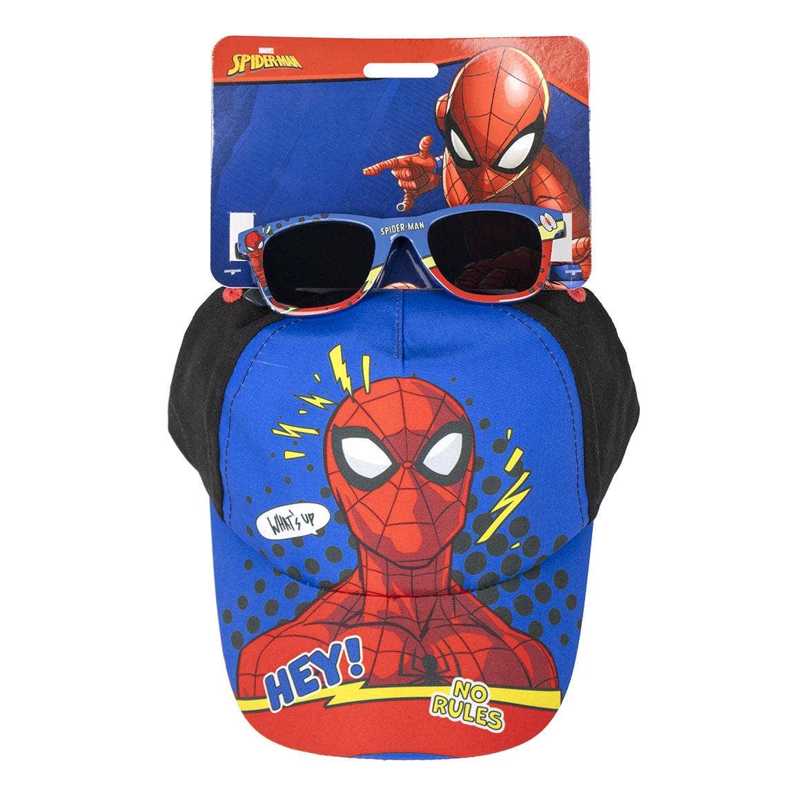 Ensemble casquette et lunettes de soleil Spider Man