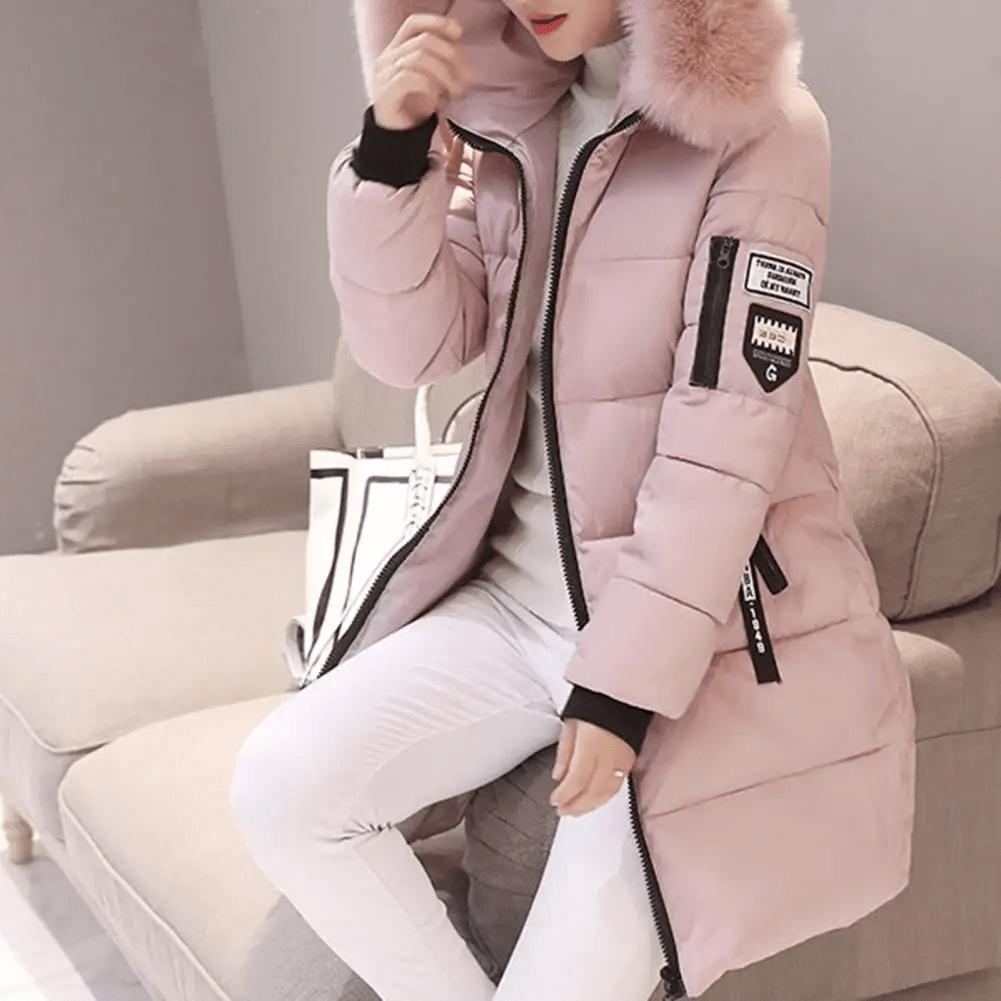 Manteau Coupe-Vent Femme – Blanc