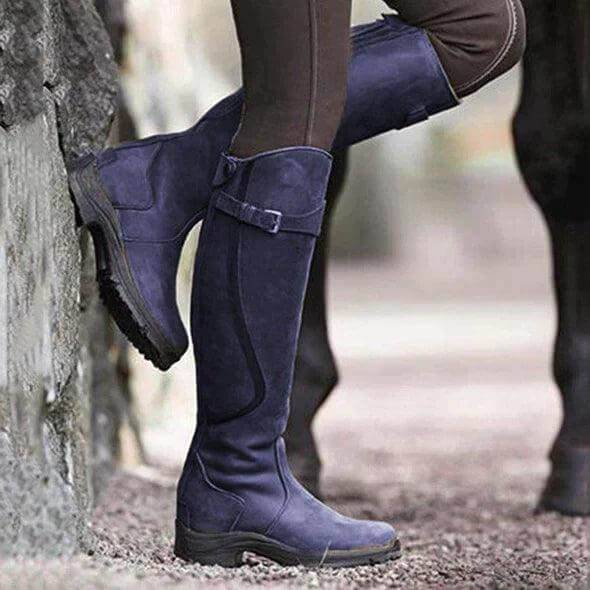 Bottes Imperméables Femme – Marron foncé