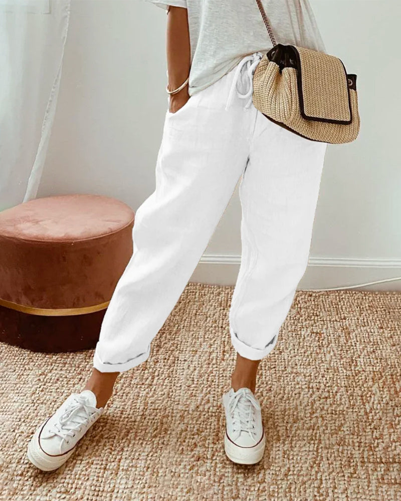 BreezyGems™️ - Super Comfortable Linen Summer Pants