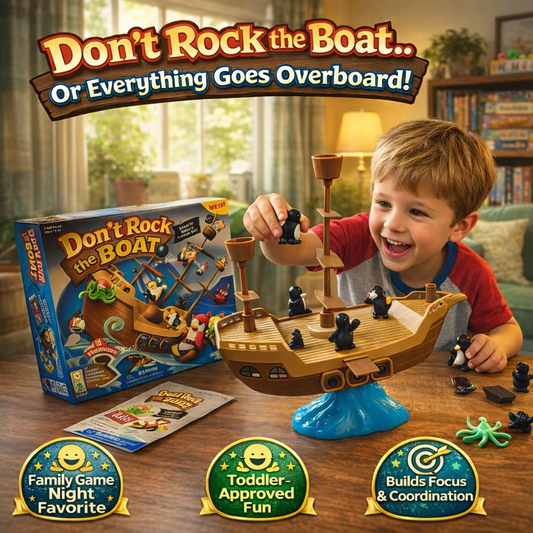 SteadyMate - Le Jeu d'Équilibre de Pirate Ultime pour le Divertissement Familial
