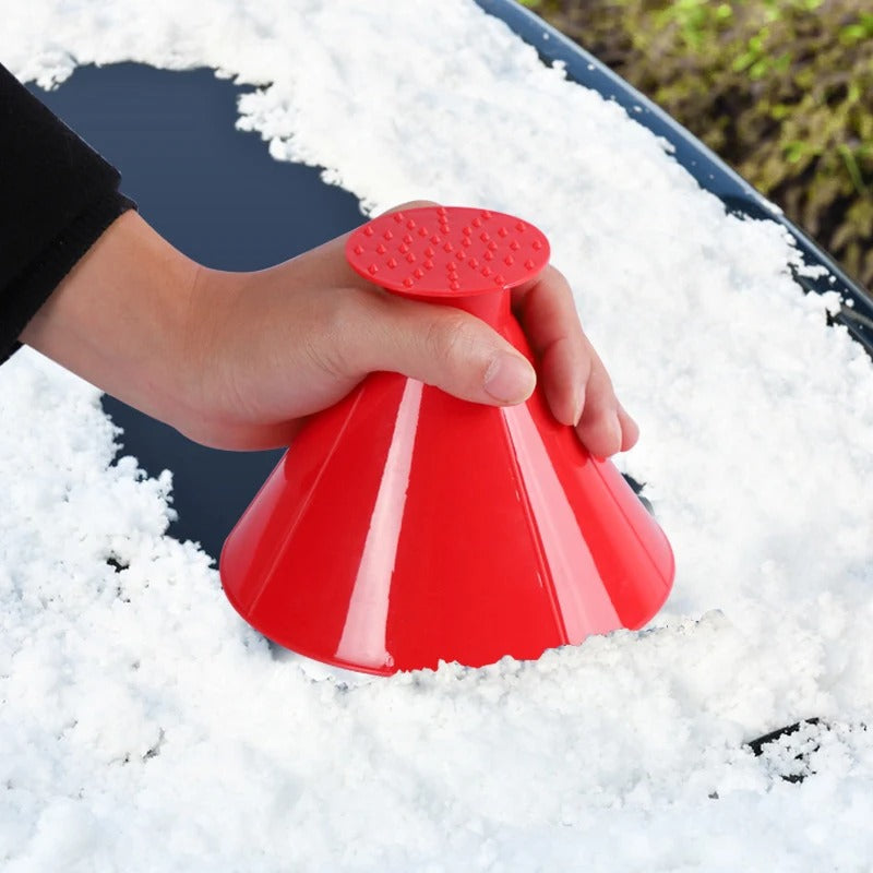 Grattoir à glace IceScraper™ ergonomique pour pare-brise de voiture en hiver