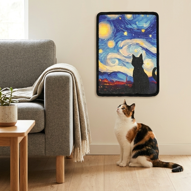 ClawGuard - Protégez les meubles avec un grattoir mural peu encombrant