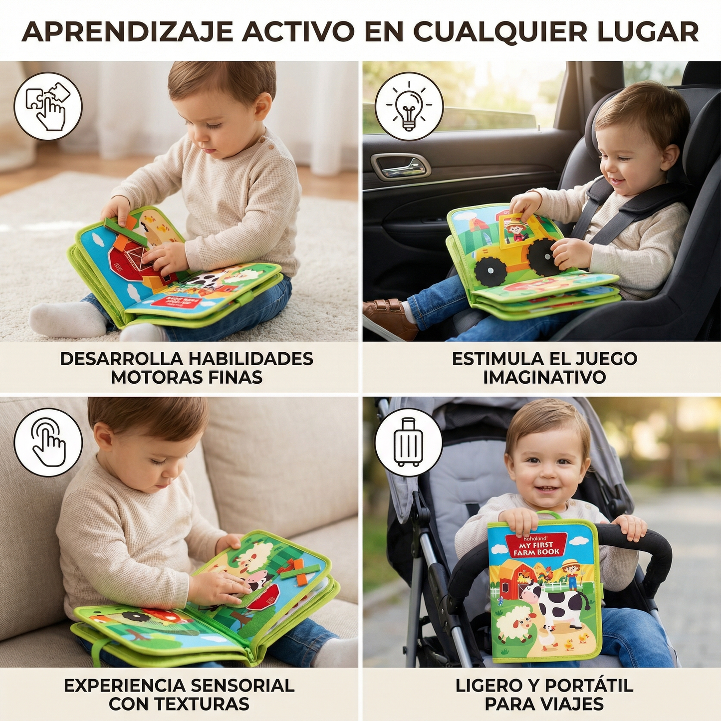 FarmTales - Livre Interactif Animaux de la Ferme