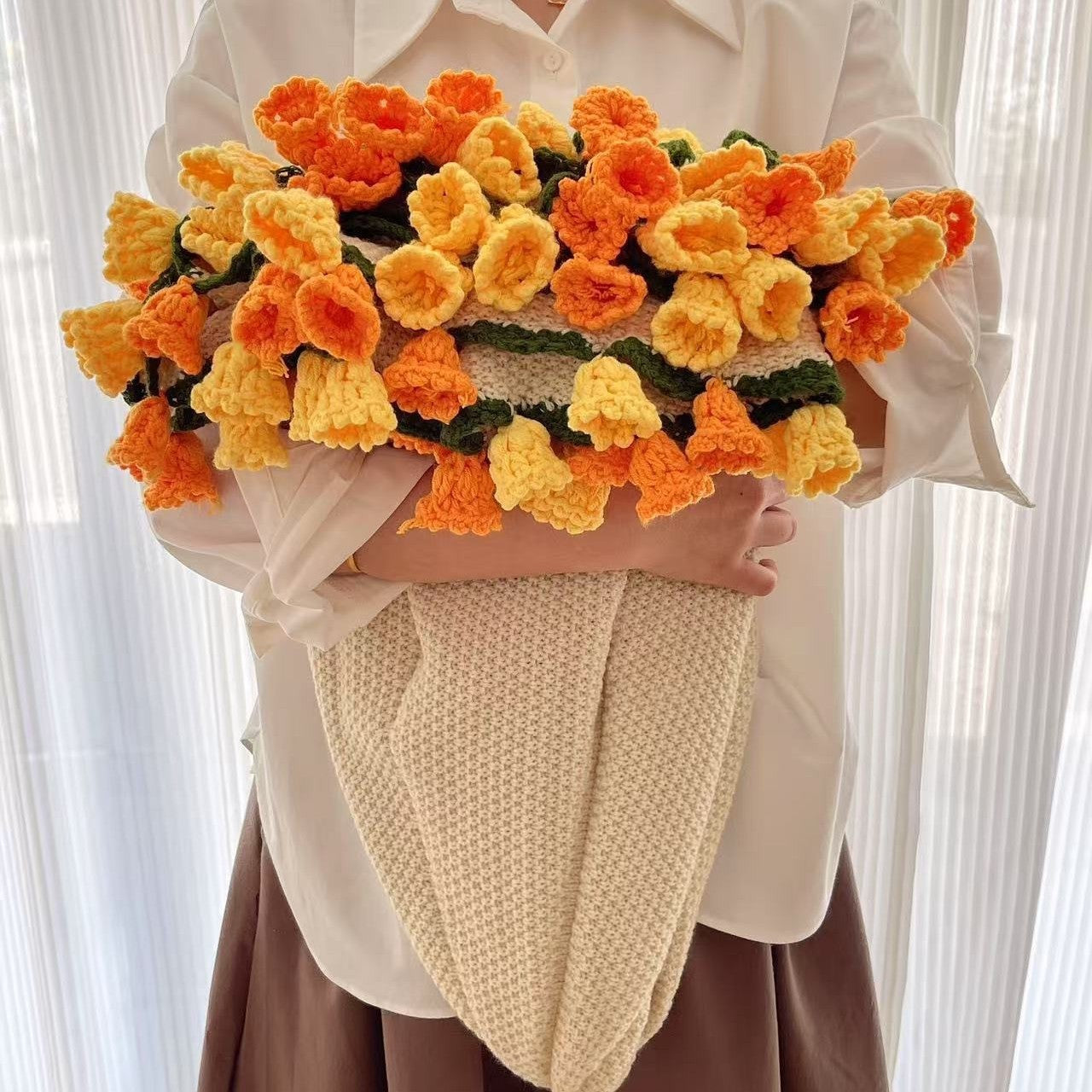 CozyLily - Chaleur Douce Exceptionnelle avec un Beau Motif au Crochet