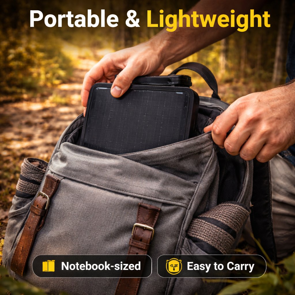 SunWander - Alimentez Vos Appareils Partout Grâce à l'Énergie Solaire
