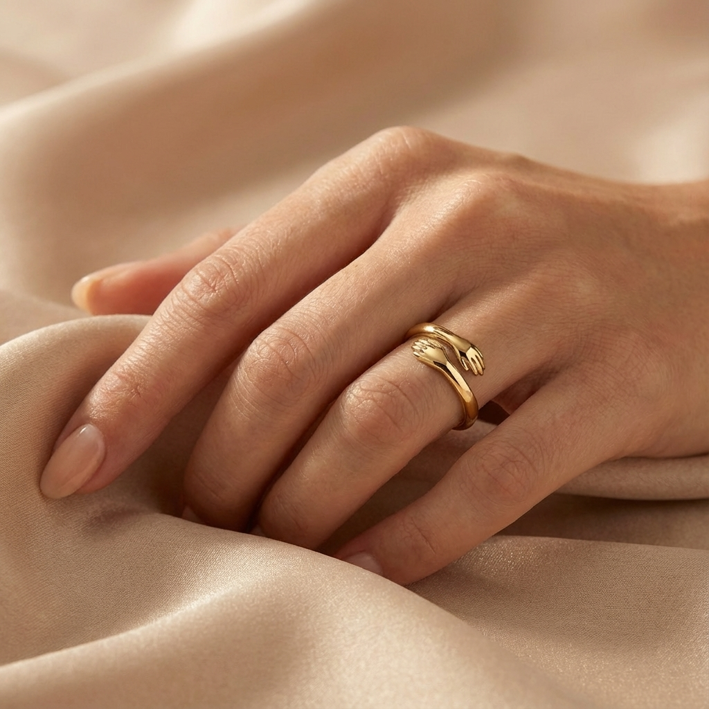 Embrara - Bague Restez Aimé et Connecté Où Que Vous Soyez