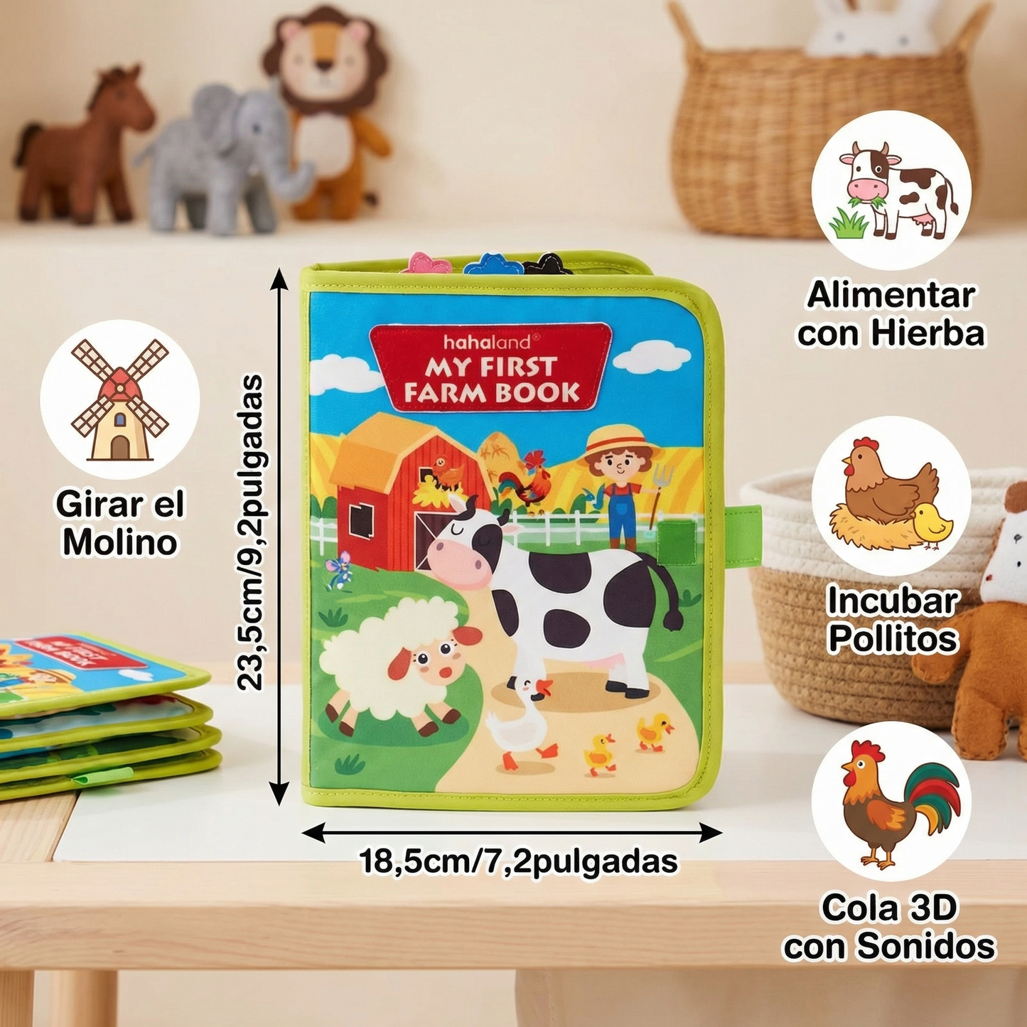 FarmTales - Livre Interactif Animaux de la Ferme